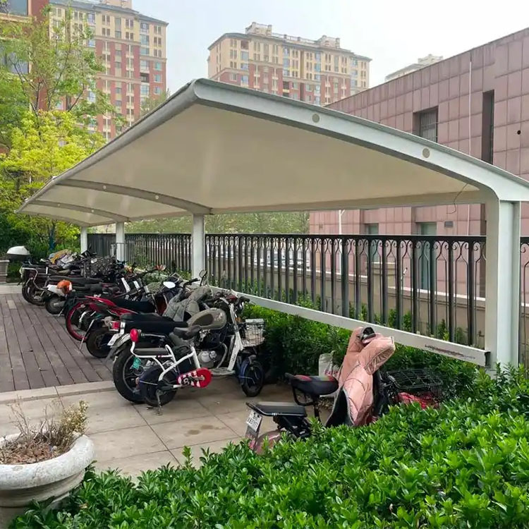 临沧膜结构电动车棚